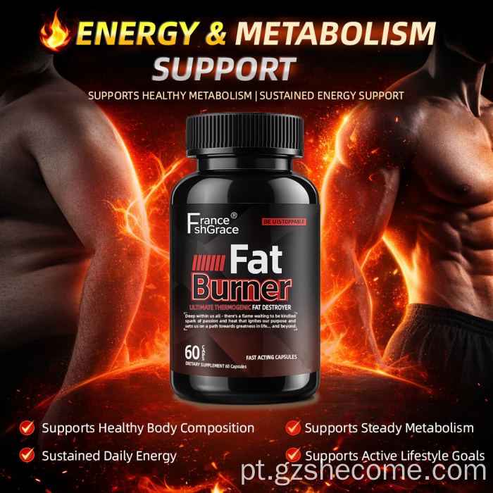 Shecome Fat Burner Cápsulas Controle de Peso